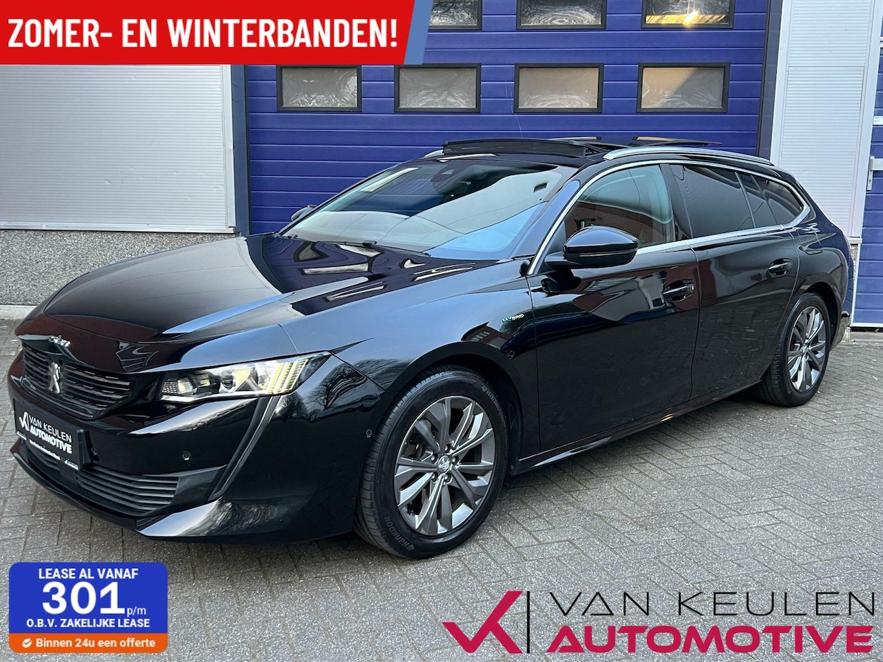 Peugeot 508 SW - 1.6 HYbrid PHEV Allure l Open-dak l Trekhaak - AutoWereld.nl