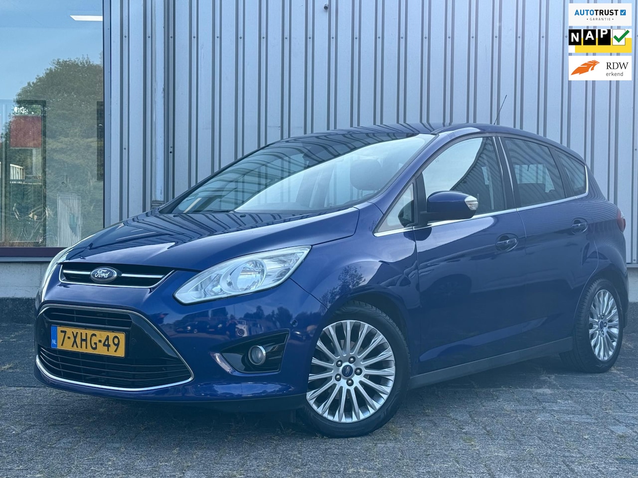Ford C-Max - 1.0 Edition Plus 2e Eigenaar,trekhaak,ClimateControle,Navi,Camera,CruiseControle,PDC,N.A.P - AutoWereld.nl