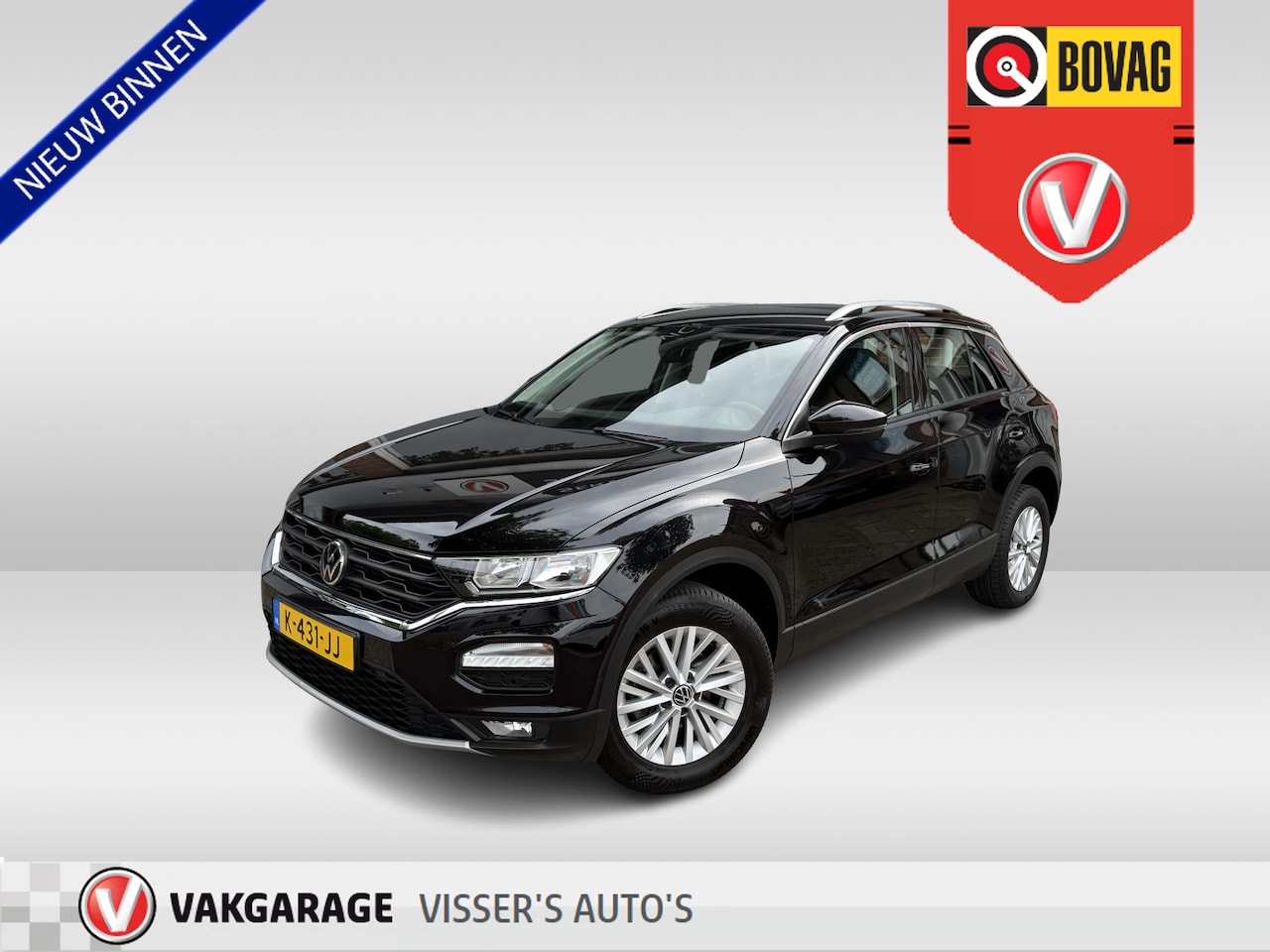 Volkswagen T-Roc - 1.0 TSI Style Business | navigatie | cruise control | parkeer sensoren | - AutoWereld.nl