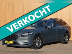 Mazda 6 Sportbreak - 2.0 SkyActiv-G 165 Business org. NL-auto trekhaak leer head-up camera's
