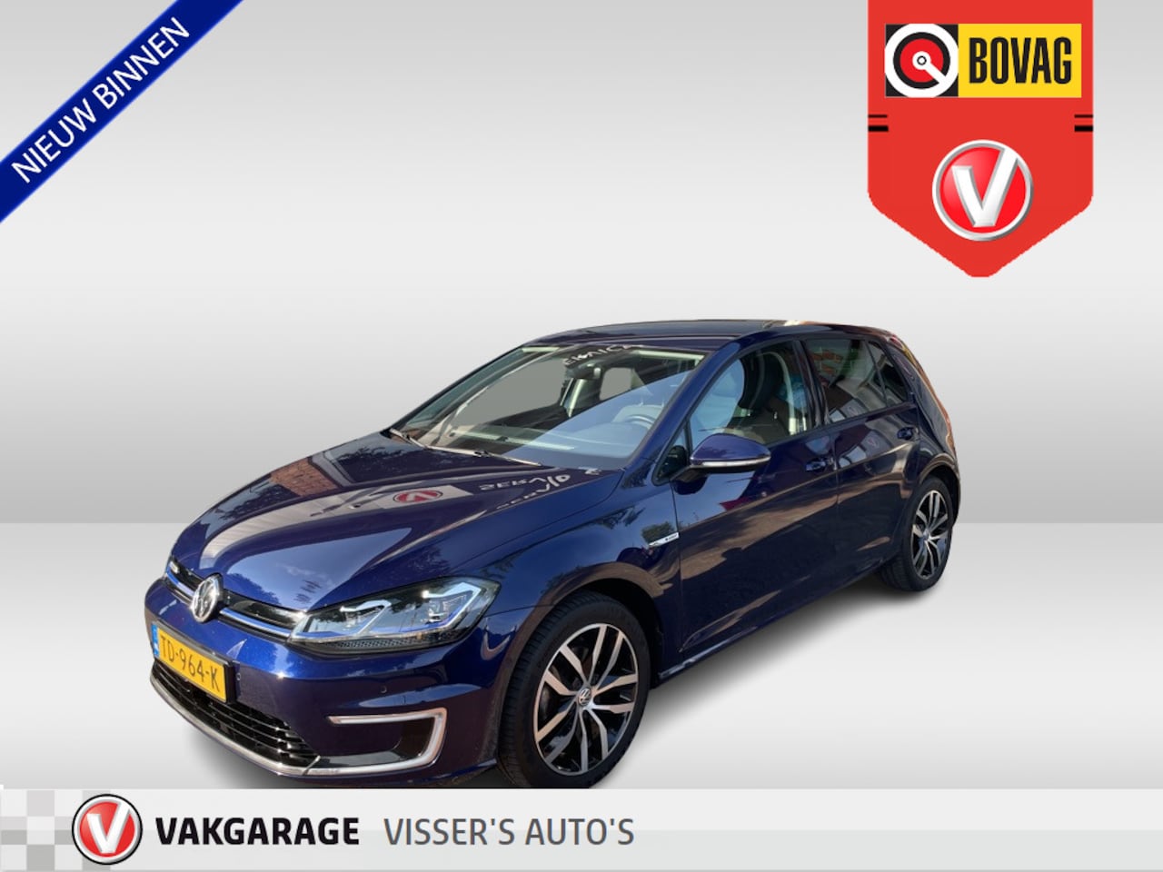 Volkswagen e-Golf - e-Golf | warmtepomp | lichtmetalen wielen | virtual cockpit | - AutoWereld.nl