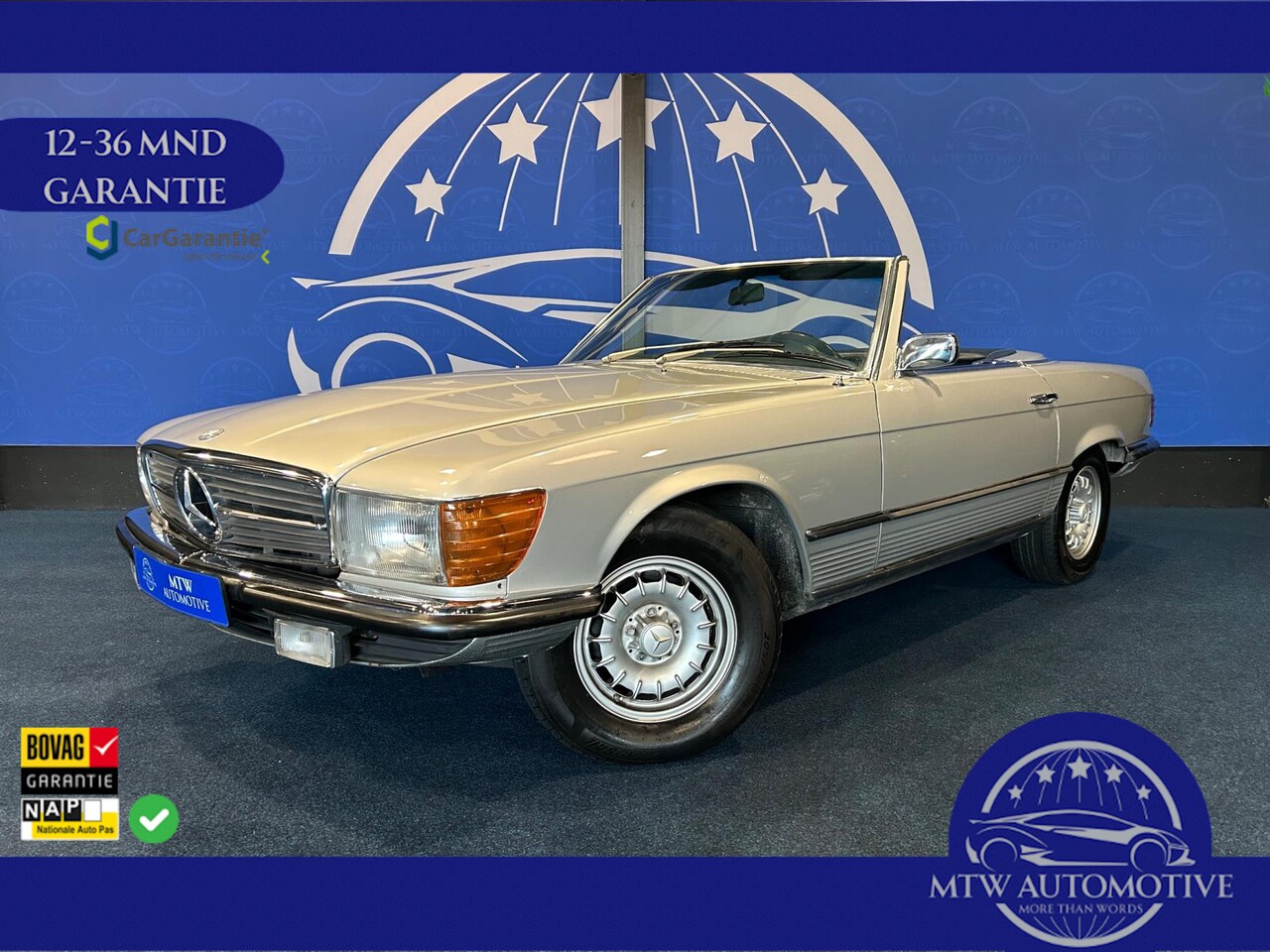 Mercedes-Benz SL-klasse Cabrio - 450 / Europese bumpers / km teller / hardtop / keiharde mooie auto - AutoWereld.nl