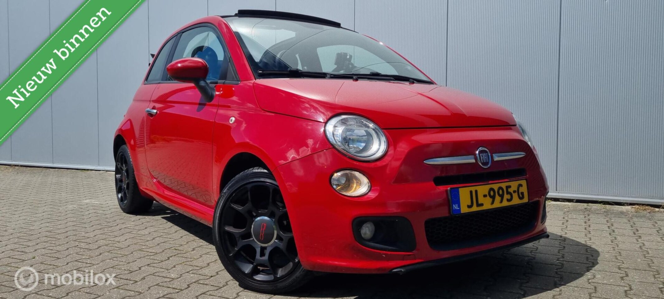 Fiat 500 C - 500 0.9 TwinAir Turbo 500S Rock CABRIO/AIRCO - AutoWereld.nl