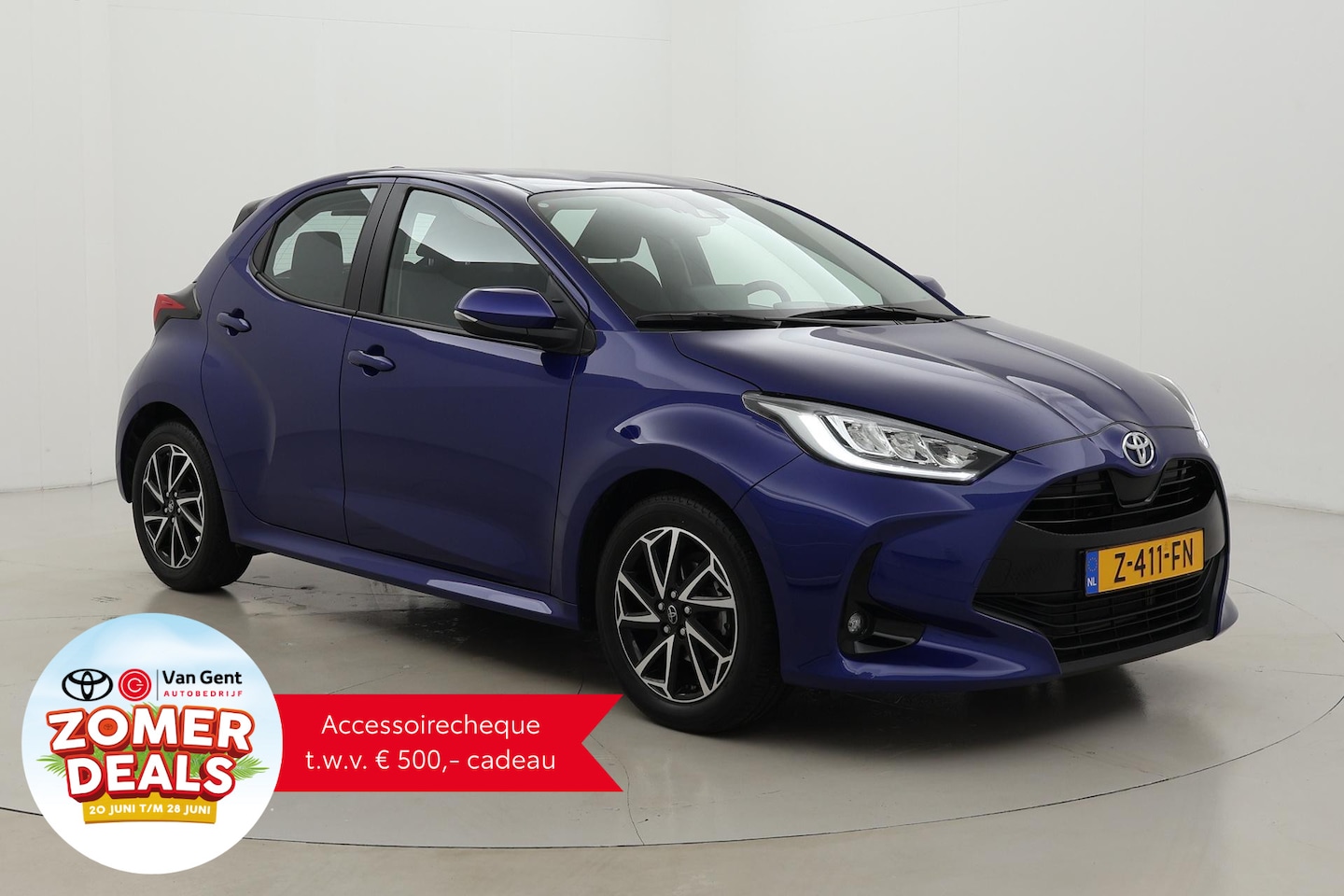 Toyota Yaris - 1.5 VVT-i Dynamic | Apple Carplay / Android Auto | Adaptive Cruise | Keyless | LED | Airco - AutoWereld.nl