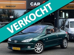Peugeot 206 CC - 1.6-16V Roland Garros CLIMA/ELEKRAMEN/LEDER/TREKHAAK