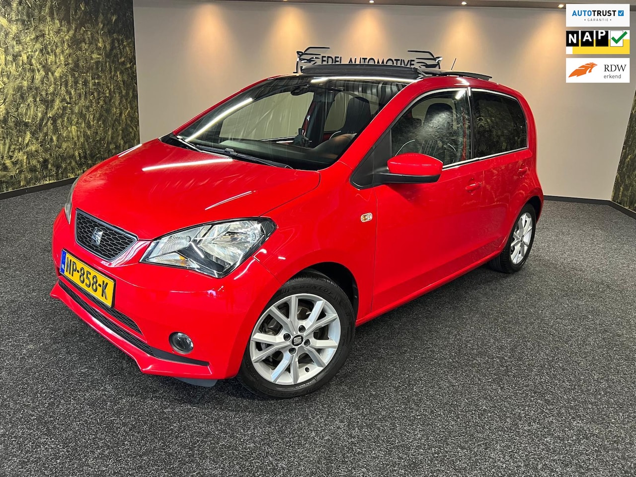 Seat Mii - 1.0 Sport Connect-PANO-CRUIS-BELUT-AIRCO-PDC-VELGEN-5 DEU-NAP - AutoWereld.nl