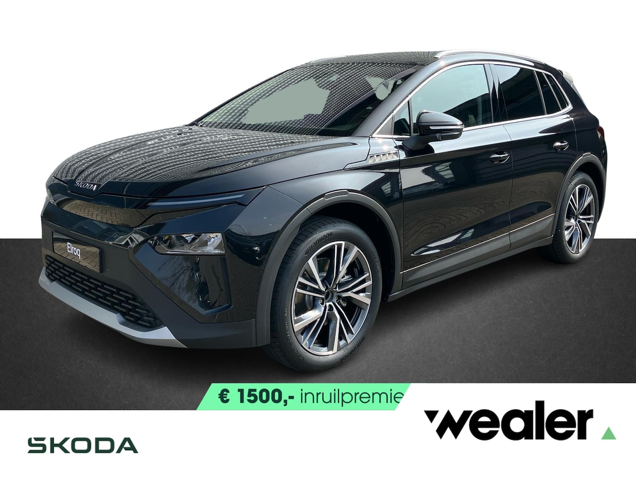 Skoda Elroq - 60 Business Edition 204 PK | 20" lichtmetalen velgen | Trekhaak | Side assist | Apple Carp - AutoWereld.nl