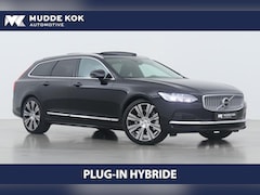 Volvo V90 - T6 Plug-in hybrid Plus Bright | Luchtvering Achter | Bowers&Wilkins | Trekhaak | Panoramad