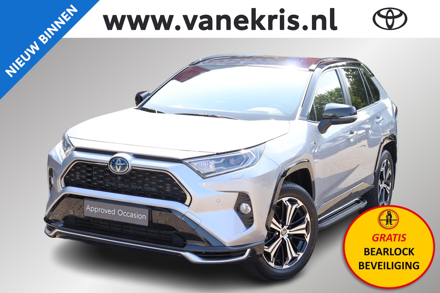 Toyota RAV4 - 2.5 Plug-in Hybrid AWD Bi-Tone Plus, Trekhaak, Treeplanken - AutoWereld.nl
