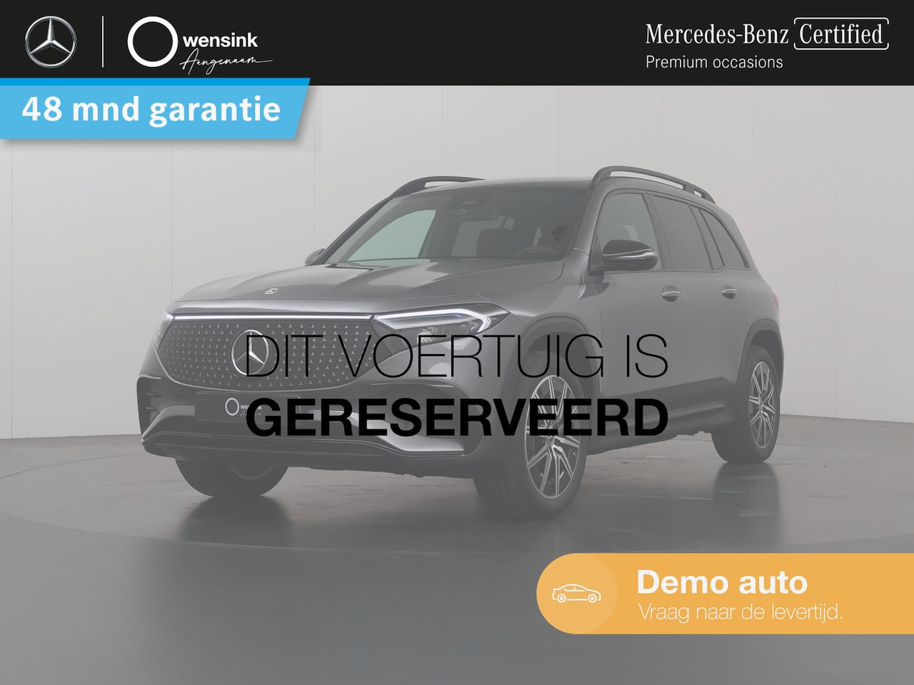 Mercedes-Benz EQB - 250+ AMG Line 71 kWh | Burmester | Head-up display | 360 graden camera | Elektrisch bedien - AutoWereld.nl