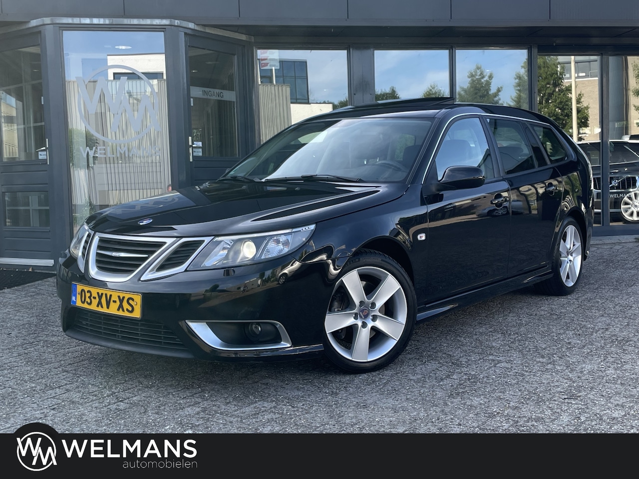 Saab 9-3 Sport Estate - 2.8 T V6 Aero 275 pk Hirsch Youngtimer | Schuifdak | Carplay | Orig NL - AutoWereld.nl