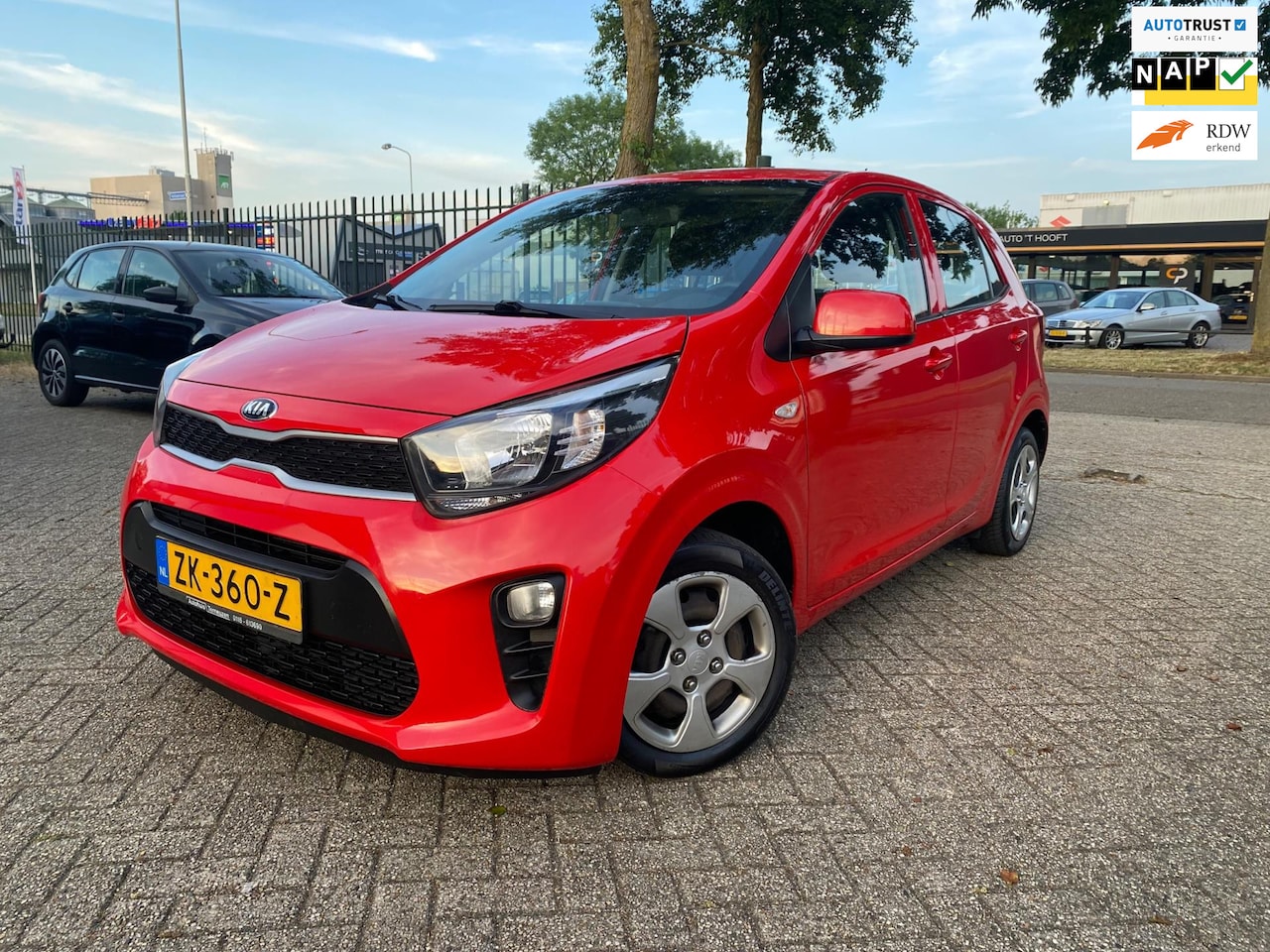 Kia Picanto - 1.0 CVVT EconomyPlusLine Airco Media Tel Km 51257 - AutoWereld.nl