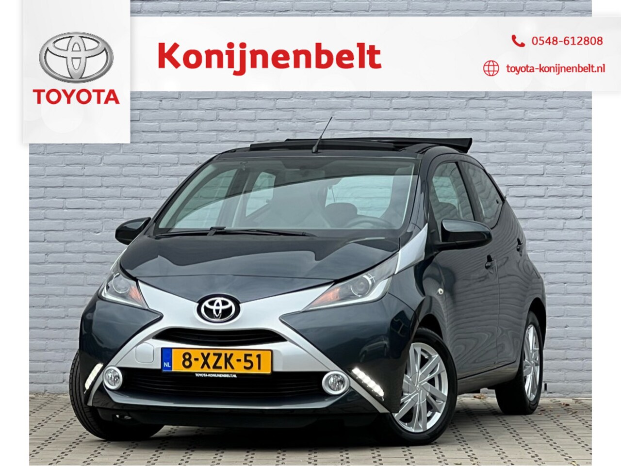 Toyota Aygo - 1.0 VVT-i x-wave Cabrio Automaat 5-deurs - AutoWereld.nl