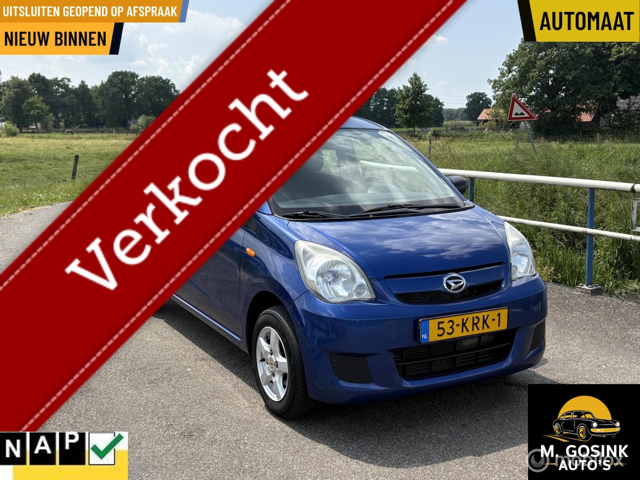 Daihatsu Cuore - 1.0 86241DKM NAP Trekhaak 5DEURS Apk Nieuw - AutoWereld.nl