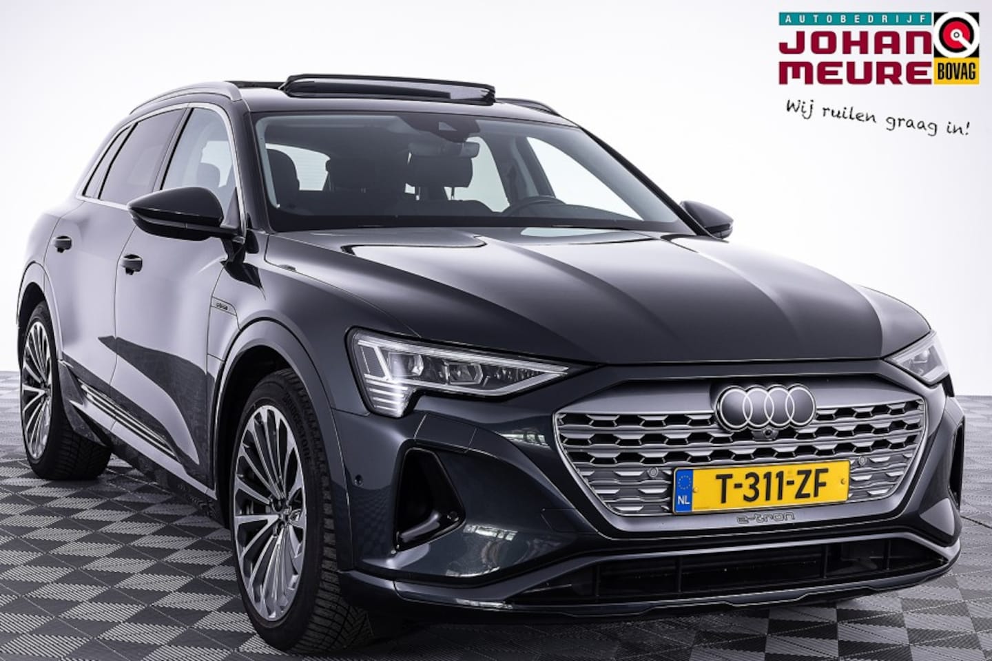 Audi Q8 - 55 quattro Advanced Edition 115 kWh | PANORAMADAK | B&O ✅ 1e Eigenaar - AutoWereld.nl