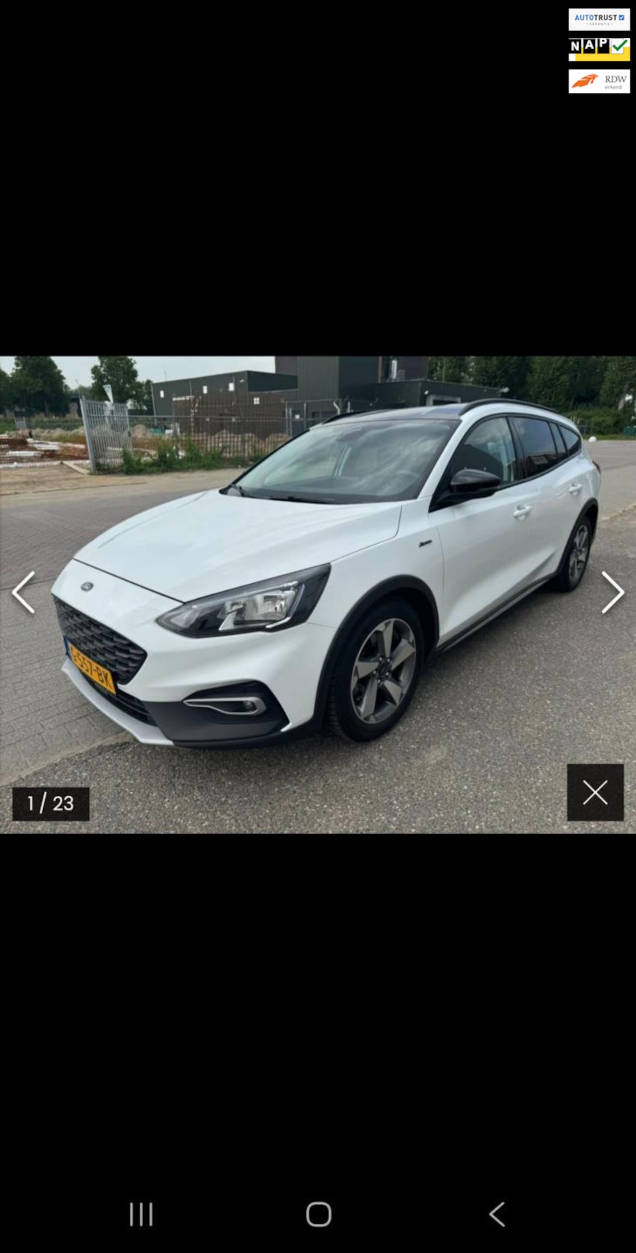 Ford Focus Wagon - 1.5 EcoBoost Active Business 1.5 EcoBoost Active Business - AutoWereld.nl