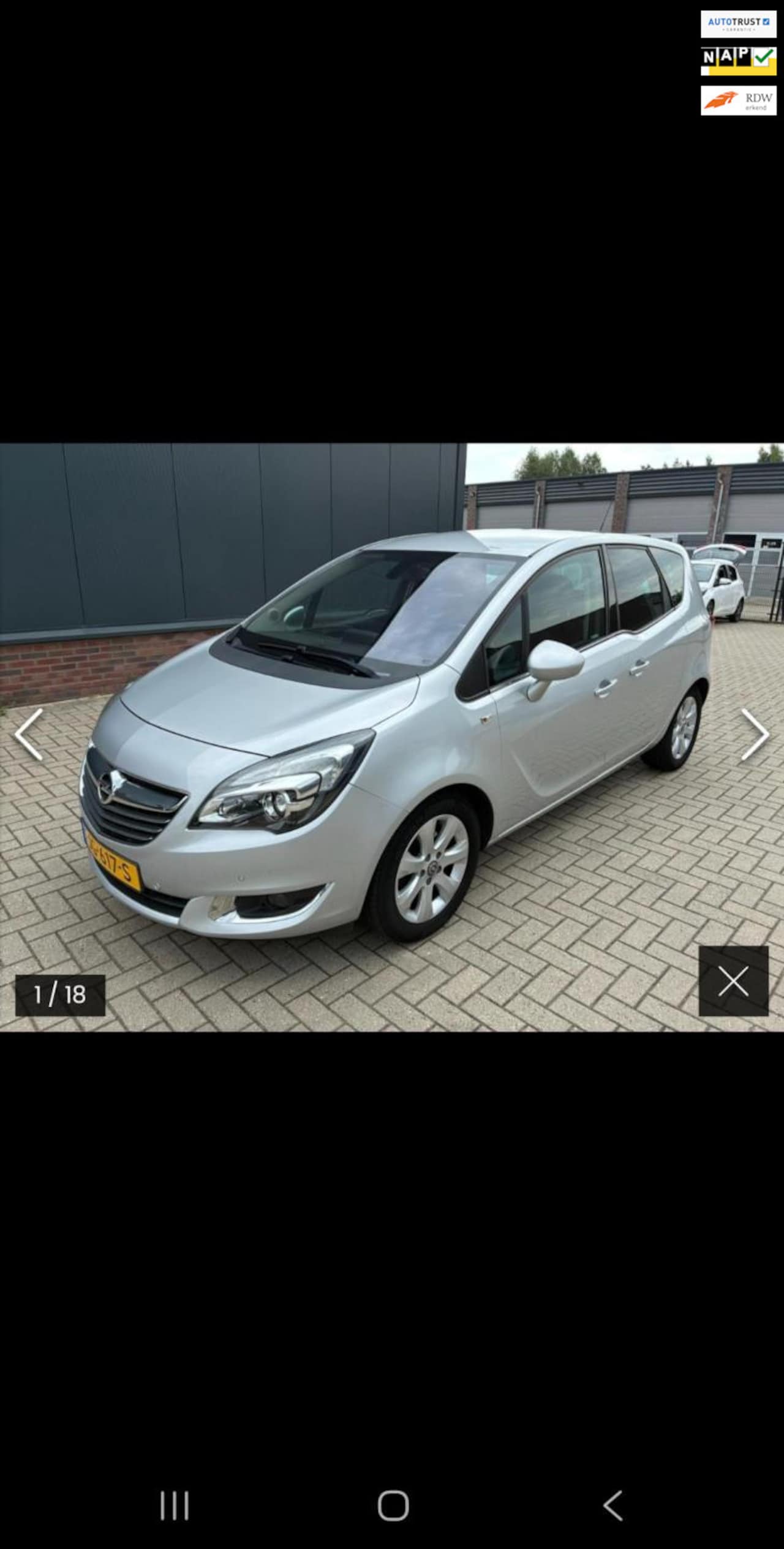 Opel Meriva - 1.4 Turbo Blitz 1.4 Turbo Blitz - AutoWereld.nl