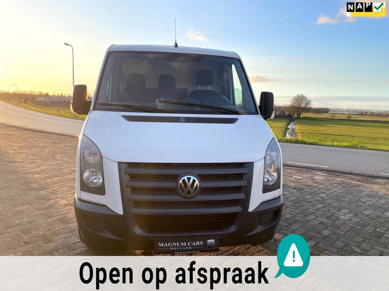 Volkswagen Crafter - 35 2.5 TDI NAP 1600Kg Laadvermogen Airco, Oprijwagen Transporter, Navi Scherm Luchtcompres - AutoWereld.nl