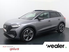 Audi Q4 e-tron - 45 quattro S Edition 82 kWh | 286 PK | SoH 98 % | Panoramadak | Warmtepomp | Head-up displ
