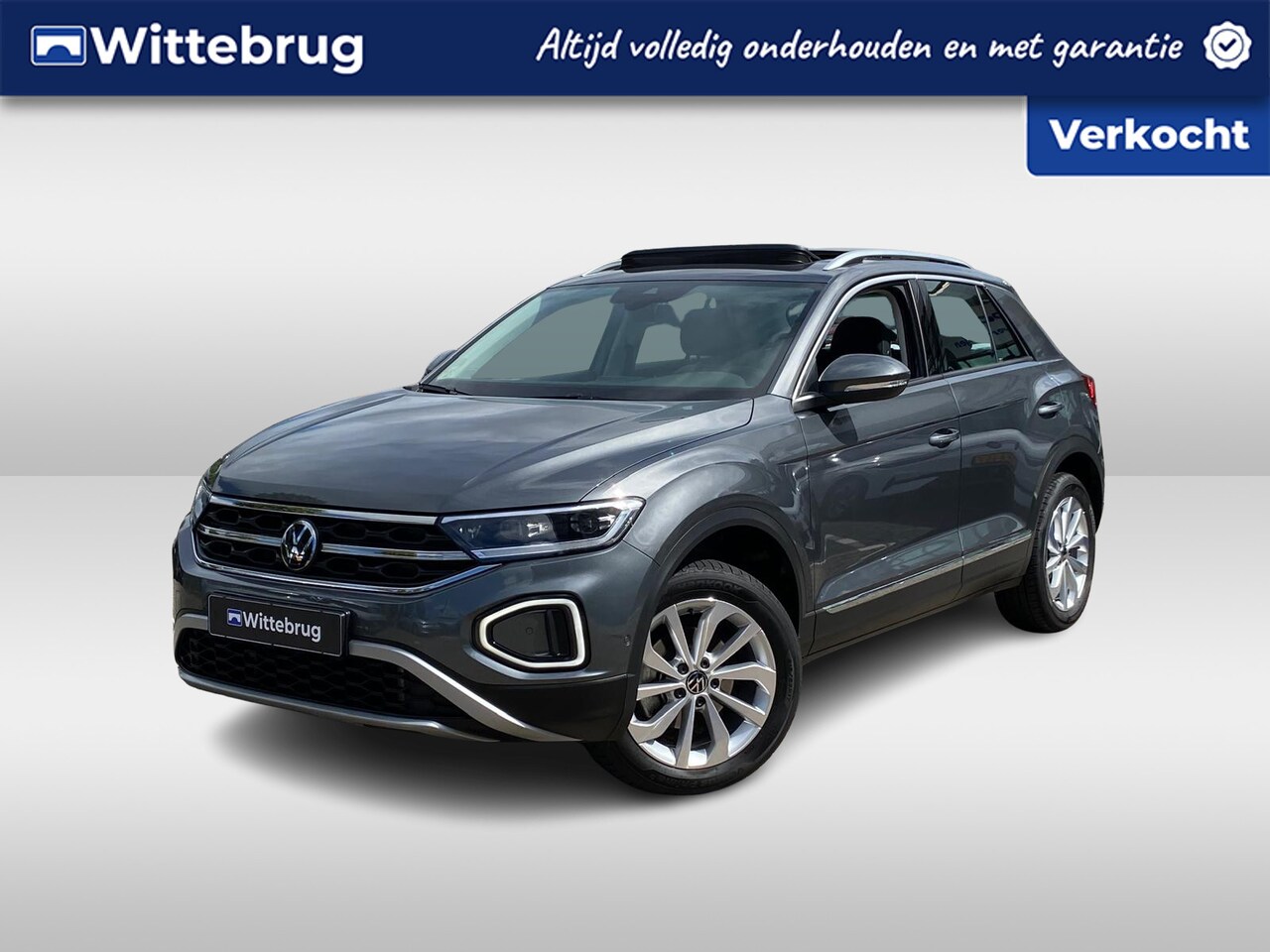 Volkswagen T-Roc - 1.5 TSI Style / Digital Cockpit Pro / Park Assist / Panoramadak / Achteruitrijcamera / 17' - AutoWereld.nl