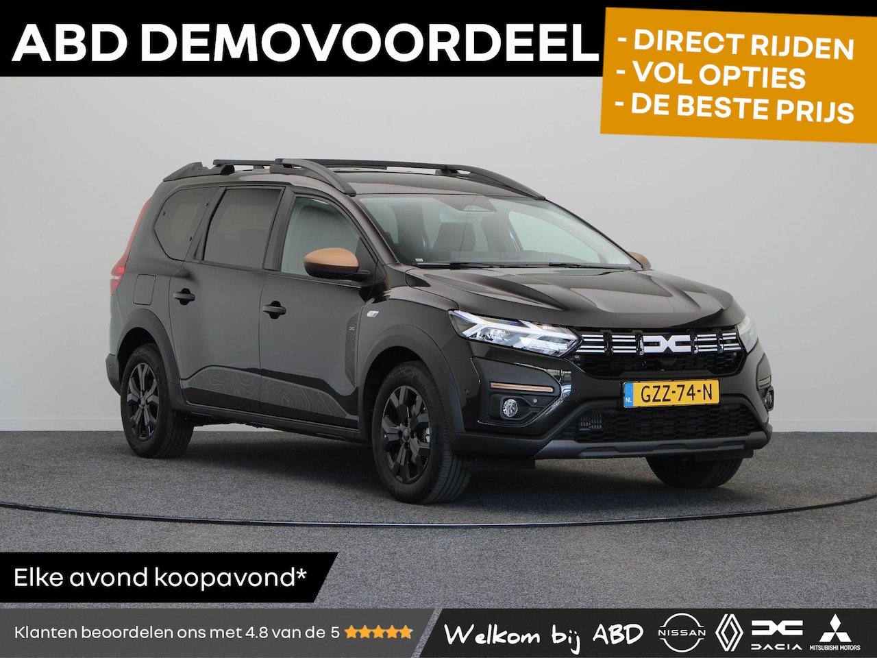 Dacia Jogger - TCe 110pk Extreme 7p. | Stoelverwarming | Dodehoeksensor | Auto. parkeerrem | - AutoWereld.nl