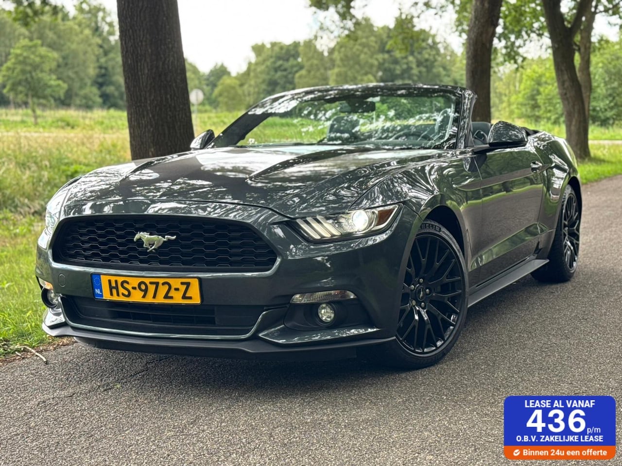 Ford Mustang Convertible - 317pk NL auto 2.3 EcoBoost - AutoWereld.nl