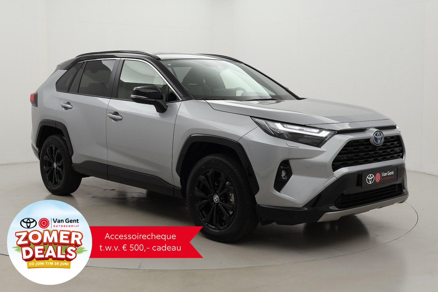 Toyota RAV4 - 2.5 Hybrid AWD Bi-Tone | 360 camera | Digitale binnenspiegel | JBL | Dodehoek detectie | N - AutoWereld.nl