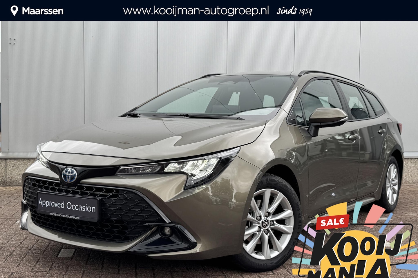 Toyota Corolla Touring Sports - Hybrid 140 Active Navigatie, Achteruitrijcamera, Adaptieve Cruise Control, LMV - AutoWereld.nl