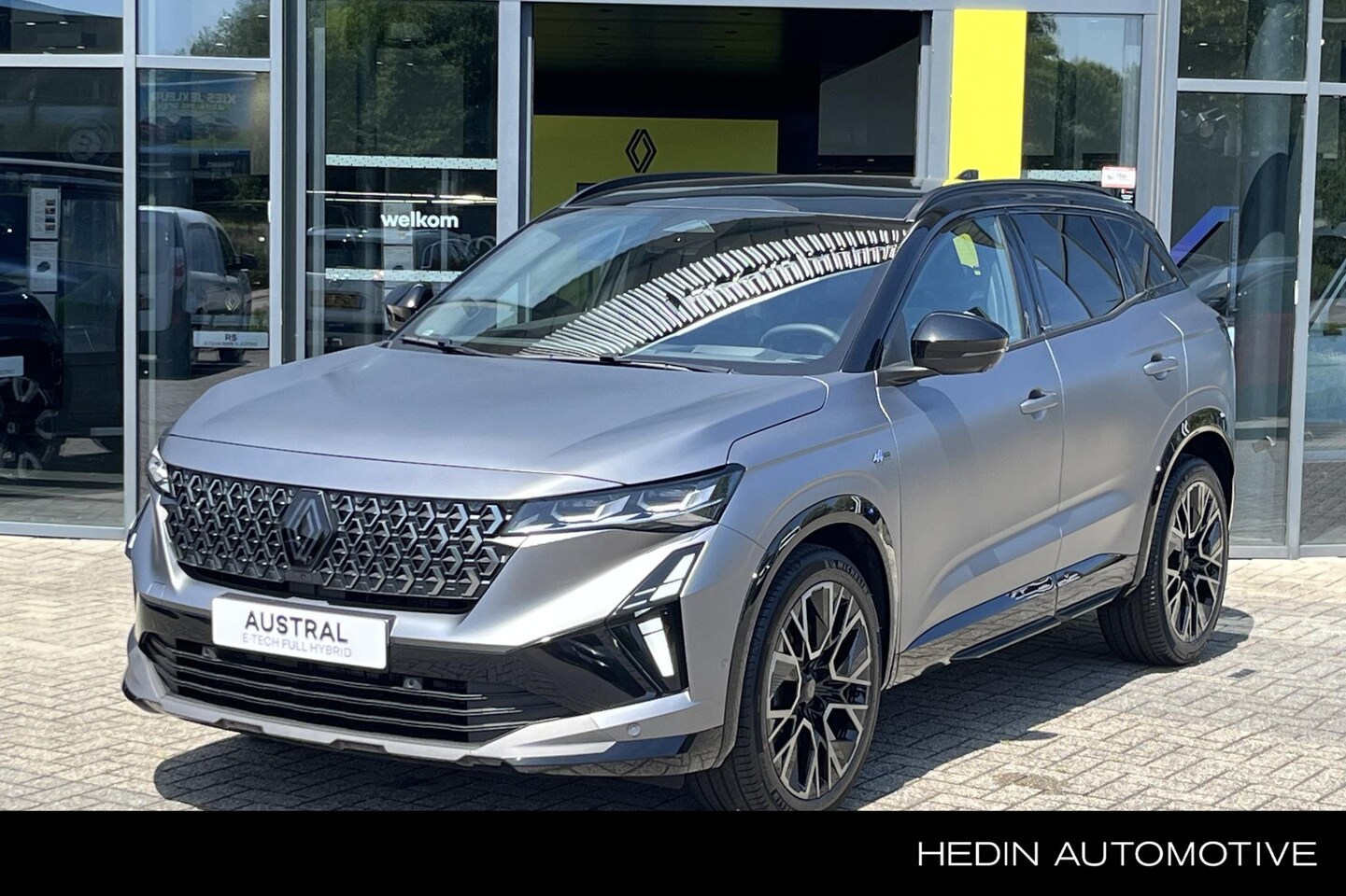 Renault Austral - 1.2 E-Tech full hybrid 200 iconic esprit Alpine MODEL 2025 | Matgrijs/zwart | 360 camera | - AutoWereld.nl