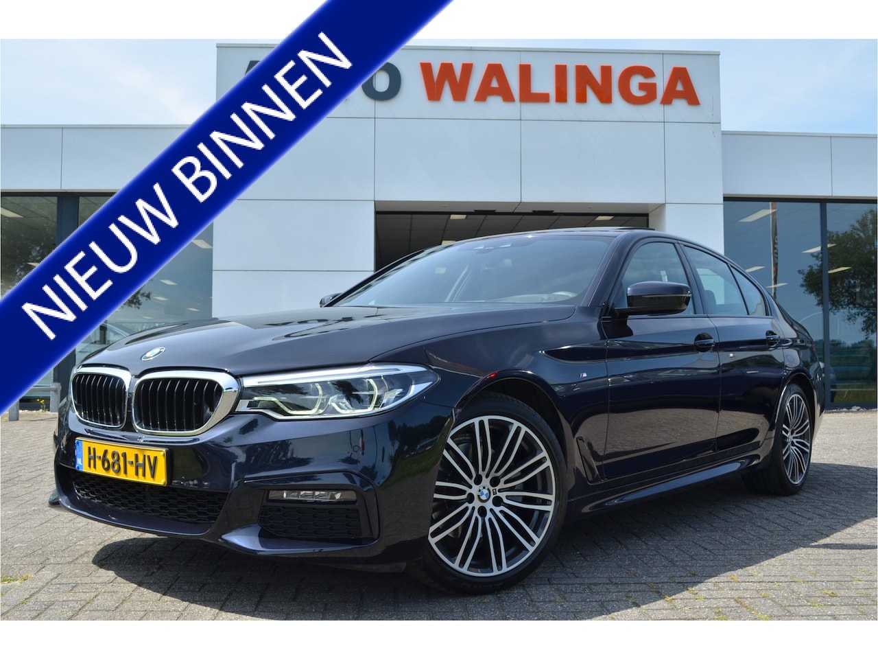 BMW 5-serie - 520i M Pakket Opendak | Head-up display | Comfortstoelen | Live cockpit pro - AutoWereld.nl