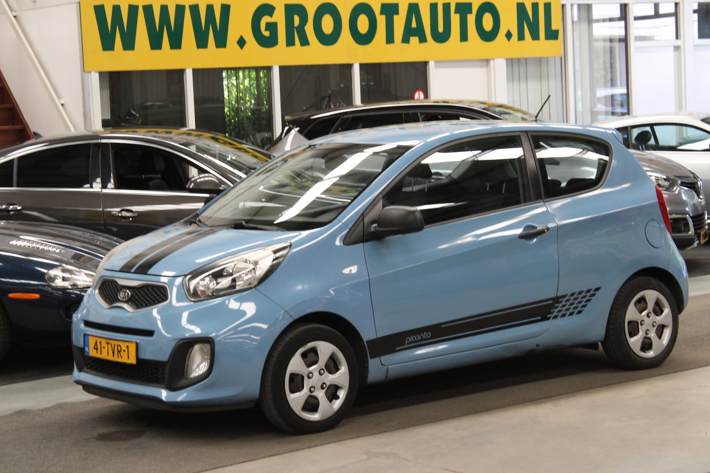 Kia Picanto - 1.0 CVVT 92.815km NAP, Isofix, Stuurbekrachtiging - AutoWereld.nl