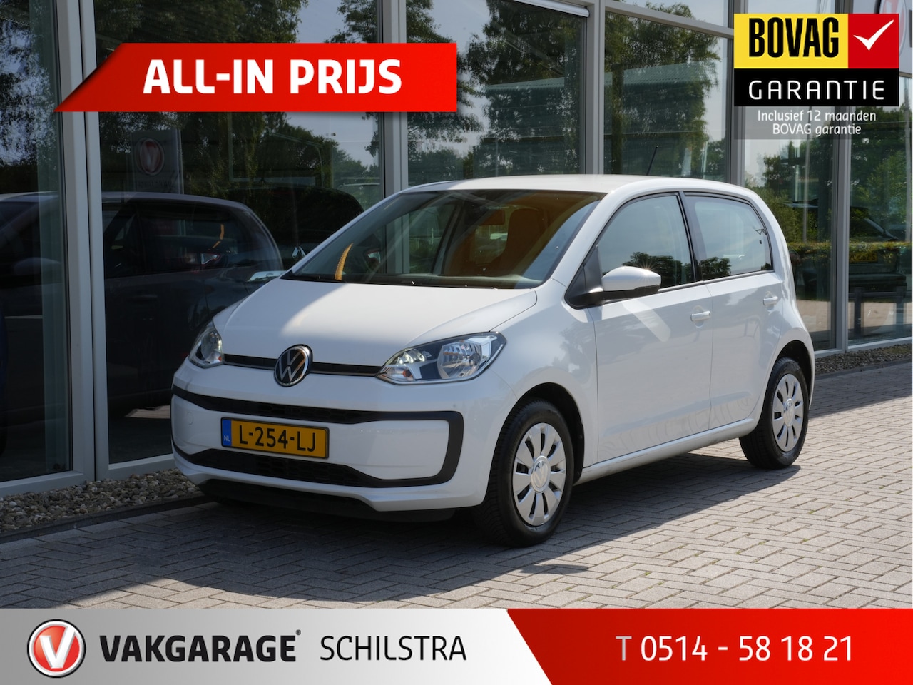 Volkswagen Up! - 1.0 | Cruise Control | DAB | Climate Control | Camera - AutoWereld.nl