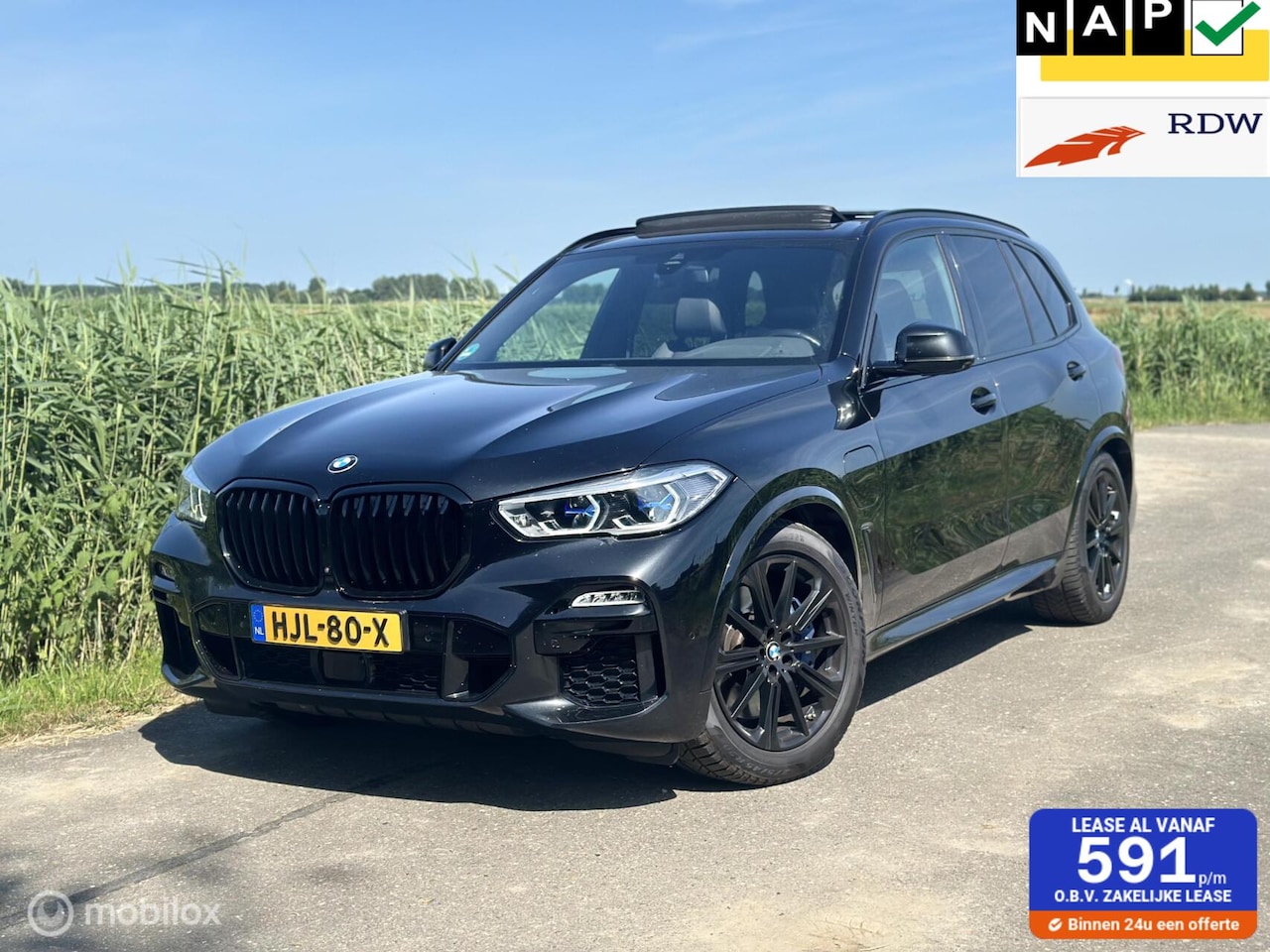 BMW X5 - 45e High Executive | M-Sport Xdrive |PANO |360 |BLACK - AutoWereld.nl