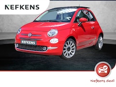 Fiat 500 - TwinAir Turbo 80pk Lounge | 1ste eigenaar | Elektrisch schuifdak | Parkeersensoren | 16" L