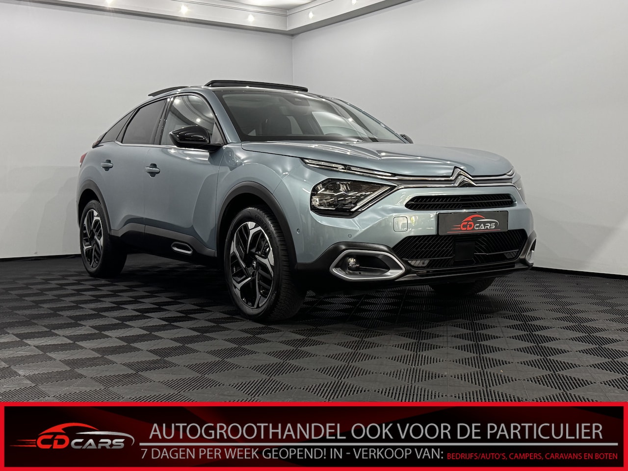 Citroën C4 - 1.2 Puretech Shine Pack Leder, Pano, 360 Camera, Stoelmassage, Navi, Keyless start, Stoelv - AutoWereld.nl