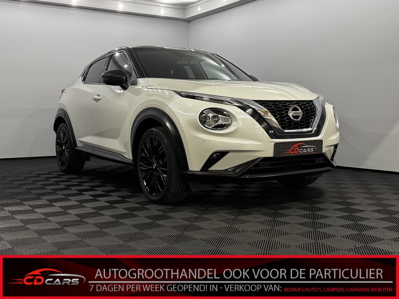 Nissan Juke - 1.0 DIG-T Enigma Clima, Navi, Camera, Cruise control, Keyless start, Stoelverwarming, Rijs - AutoWereld.nl
