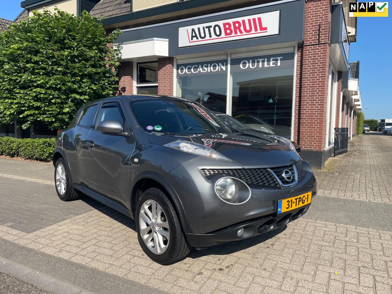 Nissan Juke - 1.6 Acenta Eco|NL-auto|Navi|Camera|Trekh|Clima - AutoWereld.nl