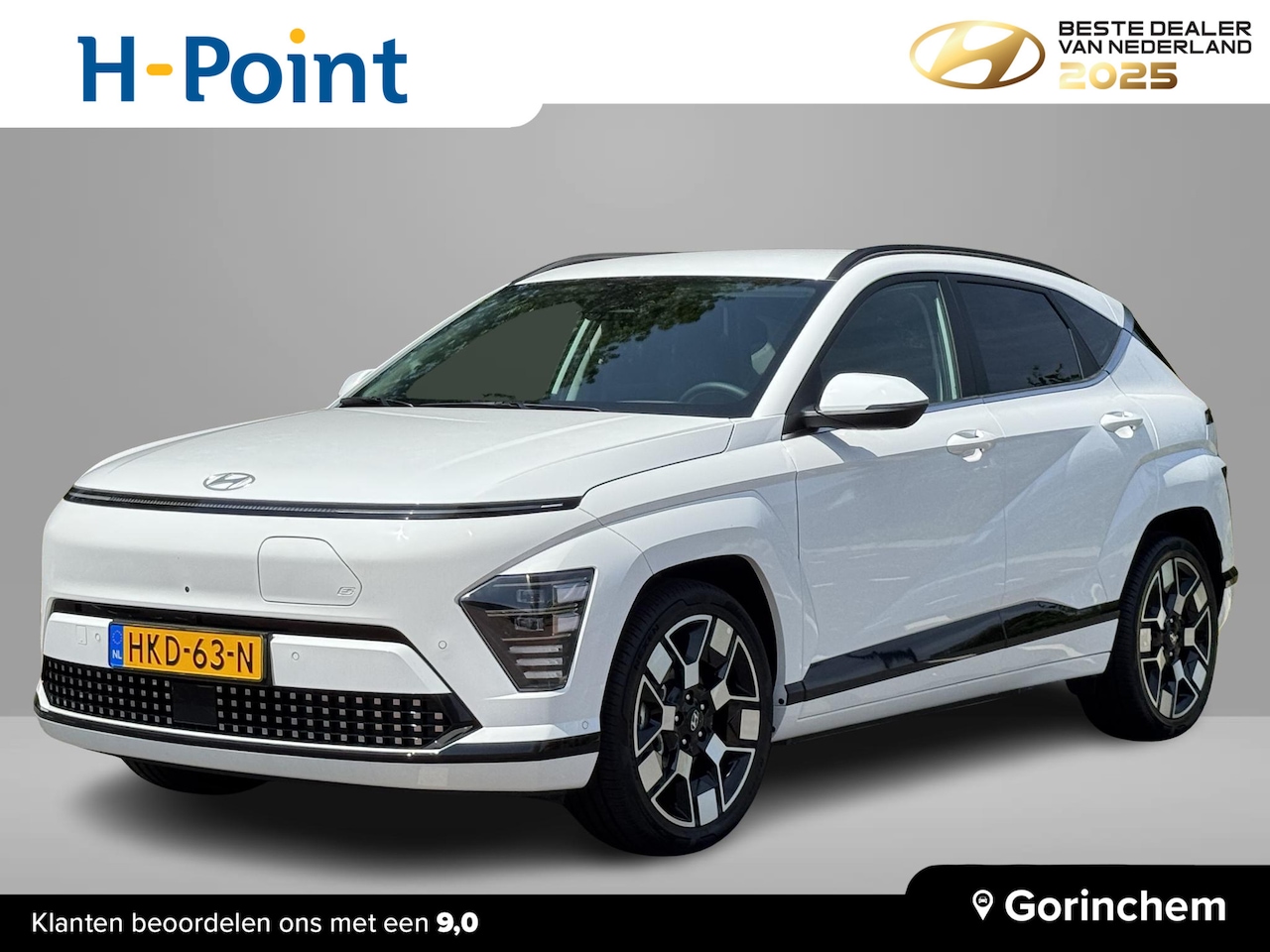 Hyundai Kona Electric - Premium 65.4 kWh | Lederen bekleding incl ventilatie & verwarming | Navi & Apple Carplay & - AutoWereld.nl