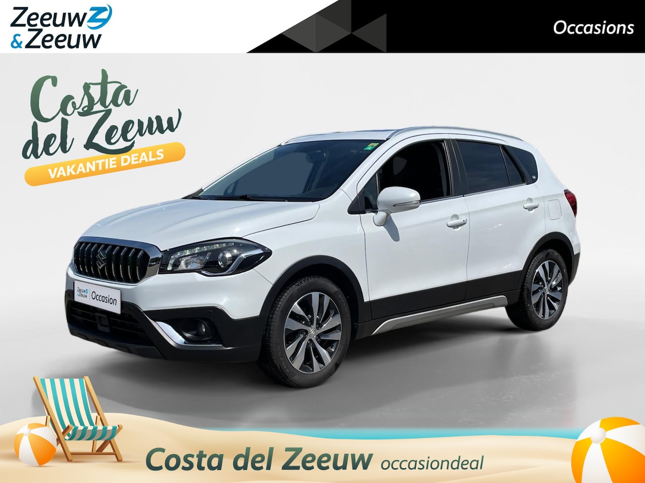 Suzuki S-Cross - 1.4 Boosterjet High Executive | NIEUW BINNEN! | Navi | Schuif- kanteldak - AutoWereld.nl