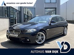 BMW 5-serie Touring - 520i High Executive | NL Auto/2e Eig./Voll.Historie/Navi/M-Pakket/Pano.Dak/Elektr.Wegklapb