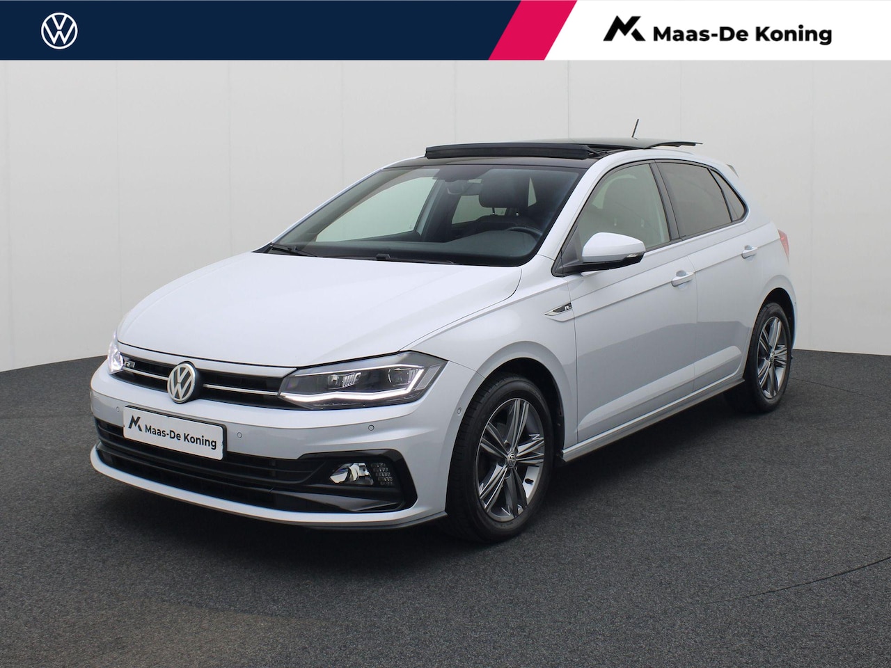 Volkswagen Polo - 1.0TSI/95PK DSG Highline Business R · Panoramadak · Parkeersensoren · LED - AutoWereld.nl