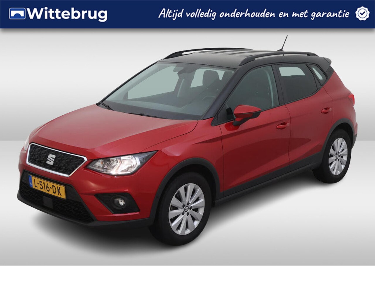 Seat Arona - 1.0 TSI 95PK Style Business Intense / zwart dak / navigatie / climate controle / achteruit - AutoWereld.nl
