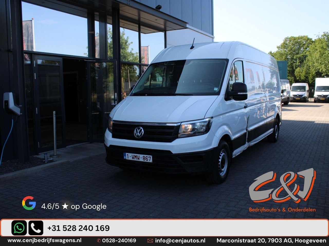 Volkswagen Crafter - 35 2.0TDI SCR BMT 130/177 L4H3 airco navi dab - AutoWereld.nl