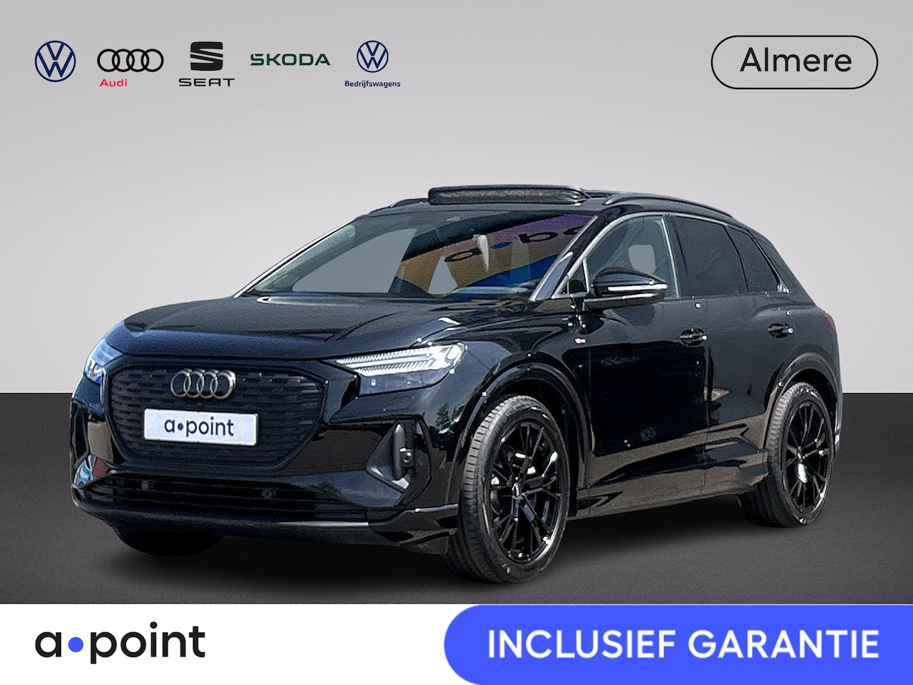 Audi Q4 e-tron - 45 S Edition 82 kWh 286pk | Panoramadak | Sonos Audio | Lederen bekleding | Parkeercamera - AutoWereld.nl