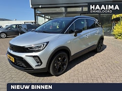 Opel Crossland - 130 Pk Automaat Elegance | Panorama dak | ECC | Trekhaak | Camera | 17" LMV | Black pakket