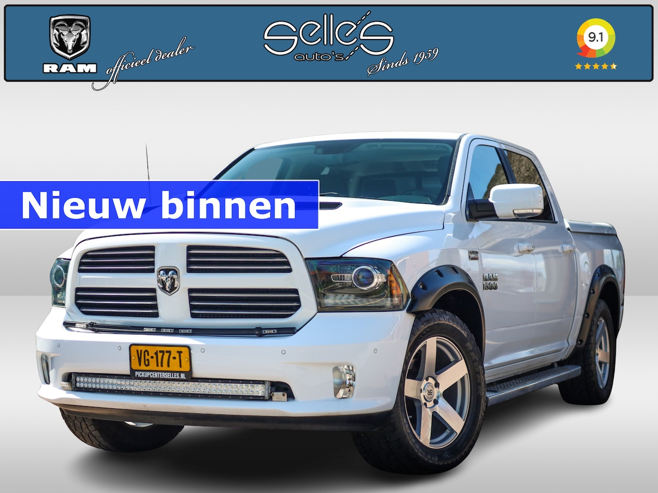 Dodge Ram 1500 - 5.7 V8 4x4 Crew Cab 5'7 | Luchtvering | 4x4 | Camera - AutoWereld.nl