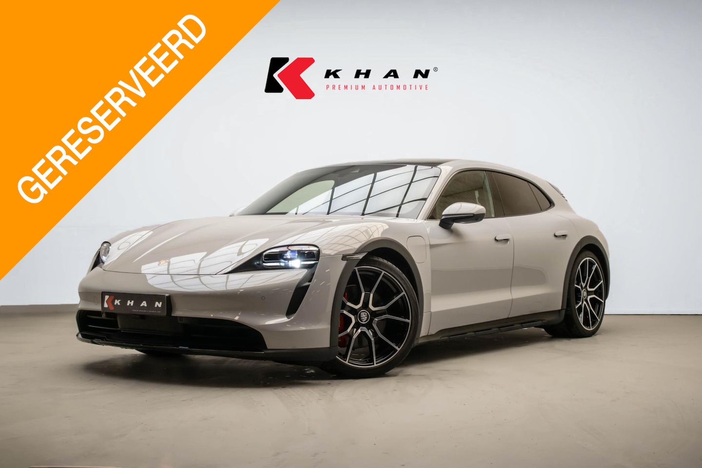 Porsche Taycan Cross Turismo - 4 93 kWh |Krijt|SportChrono|Luchtver.|360Cam|Bose| - AutoWereld.nl