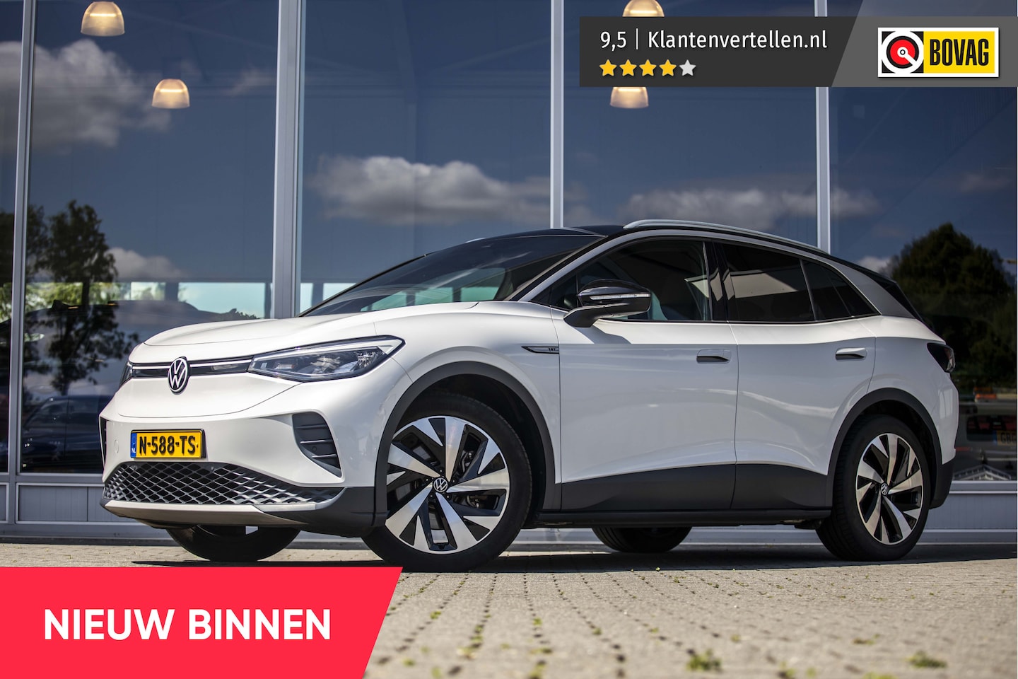 Volkswagen ID.4 - First 77 kWh | E-Trekhaak | 20" | Camera - AutoWereld.nl