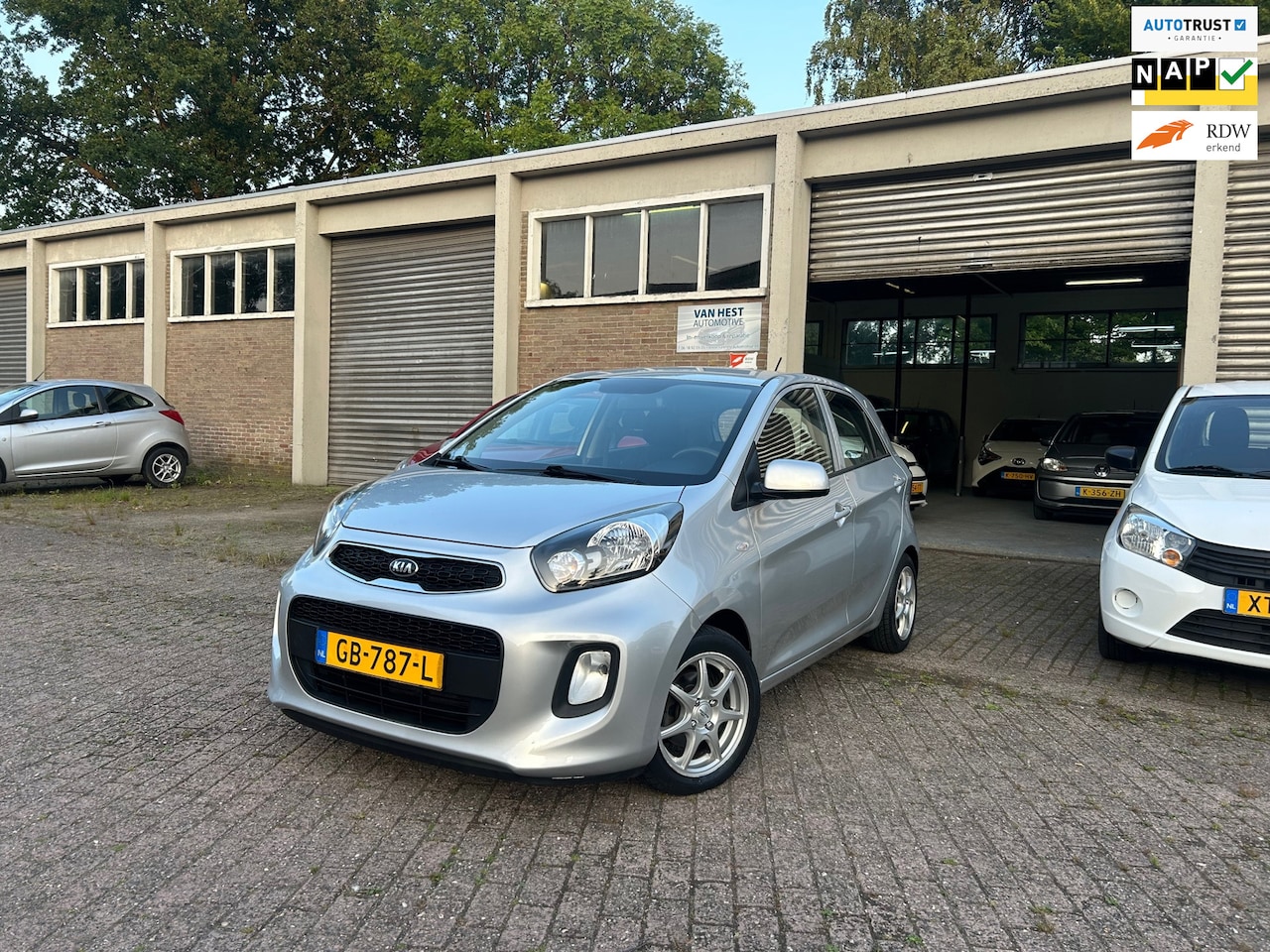 Kia Picanto - 1.0 CVVT ComfortLine Airco, Bluetooth, Lichtmetalen velgen, NAP! - AutoWereld.nl