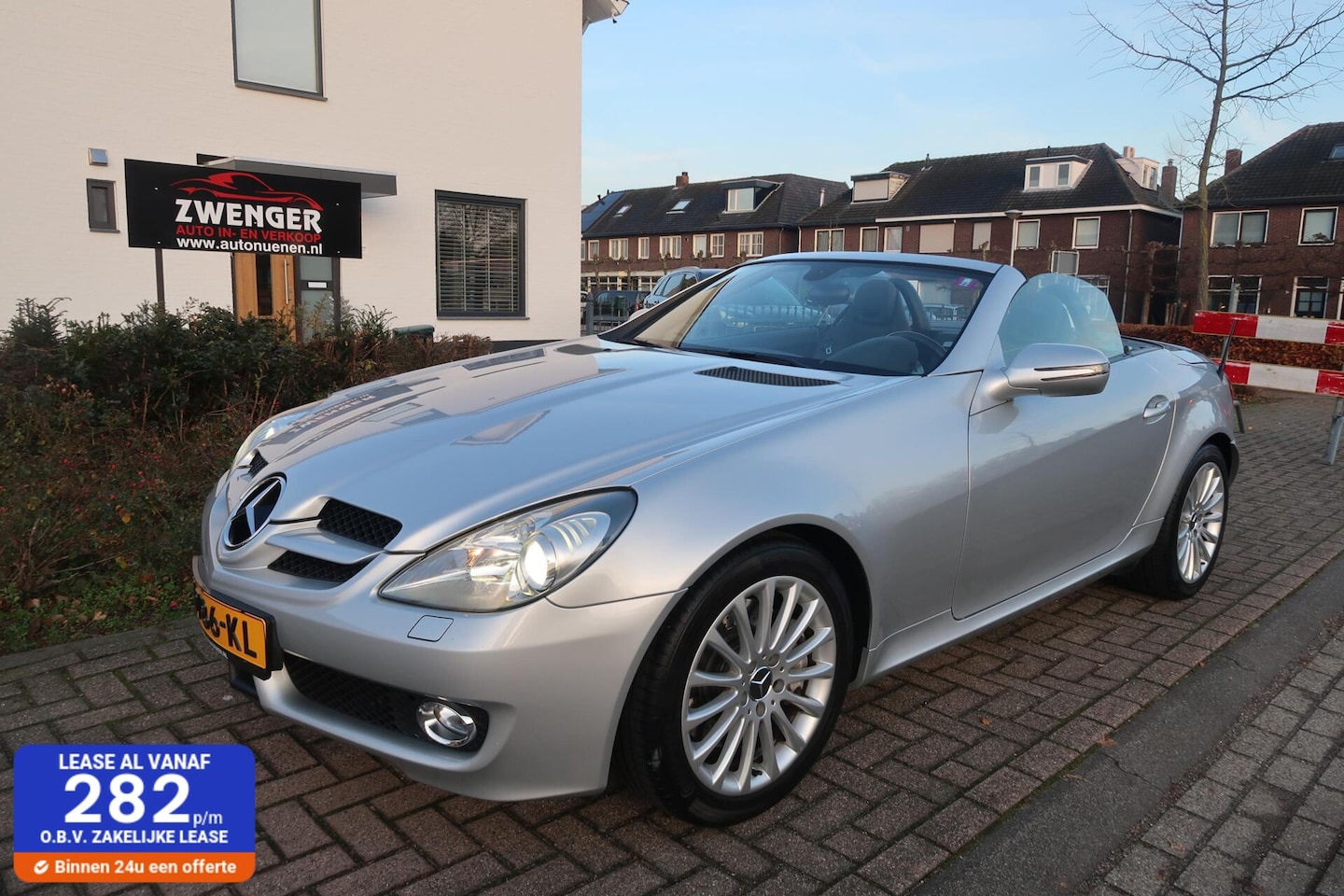 Mercedes-Benz SLK-klasse - 300 v6 232pk SPORT-EDITION|NAVIGATIE|AIRSCARF|XENON|BLUETOOTH|PERFECT ONDERHOUDEN - AutoWereld.nl